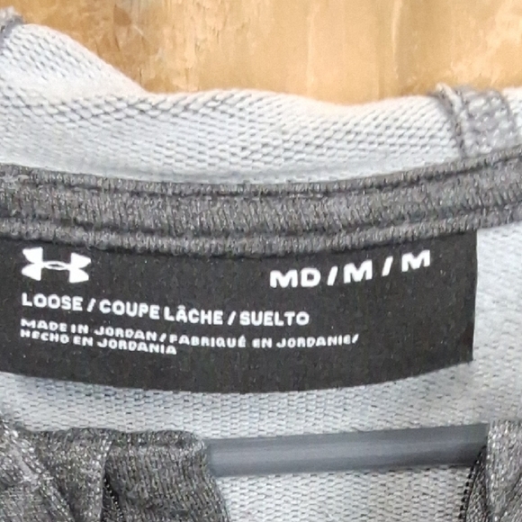 Under Armour Charcoal Pullover Hoodie - Picture 2 of 12